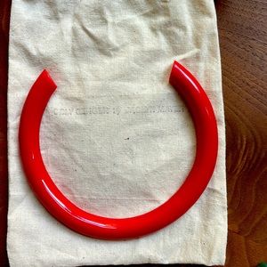 Awesome orly genger necklace by Jaclyn Mayer lucite